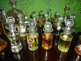 Essential Oils at Yam Herbals of Mysore