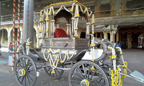 Silver Carriage of Mysore Maharaja