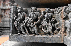Freize are in great shape at Hoysaleswara