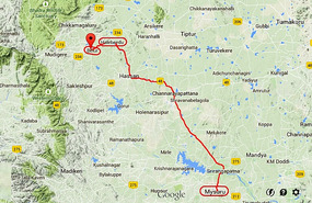 Mysore to Halebid to Belur