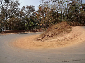 Switchback on Highway 27