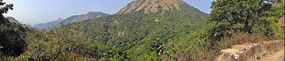We cut over another part of the Western Ghats 