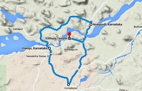 20k Loop around Hampi