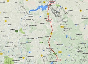 Hampi to Hariyur