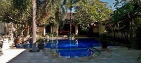 Our hotel's pool