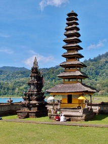 Couple at Gubug Temple