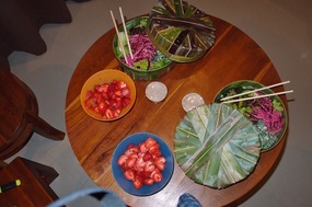 Take away salad from Alchemy Restaurant