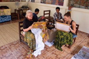 Batik crafting circle day 2