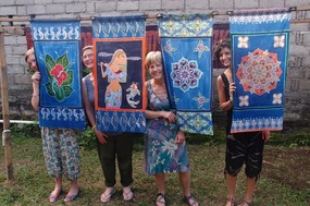 Karen, Emily, Sharon and Joan graduate
