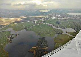 Green Holland from the Air