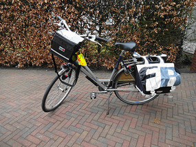 Michelle's Outfitted Touring Cycle