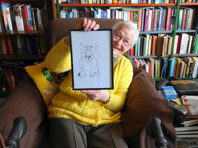 Self Portrait? Tante Ria Draws