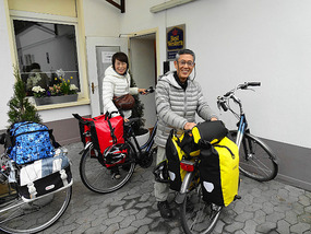 Junko & Hiro take their first ride