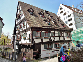 The Crooked House in Ulm, Famous Landmark