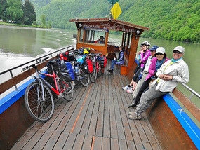 Ferry on the Danube
