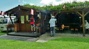 Juice Stand Along the Bike Route