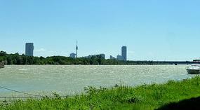 Vienna View from Radweg
