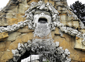 Fun Fountain on Schönbrunn Palace Grounds