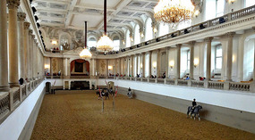 Lipposan Training at Spanish Riding School Vienna
