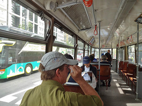 On the Vienna Trolley without a Valid Ticket