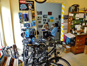 Umberto and Yolan at Pedal Power in Vienna