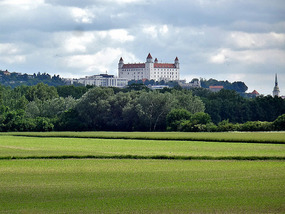 Castle in Bratislava Slovikia