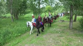 Hungarian Riders in Period Dress - CLICK FOR VIDEO