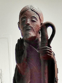 Ceramic Sculpture in the Garden of the Museum