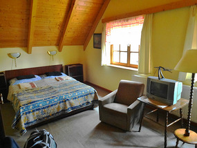 Our Room at Leanyvar Panzion (on HW 51)