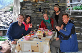 Ziv, Naama, Michelle, Natela and Dave 