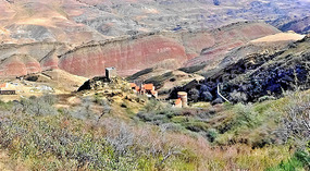 Republic of Georgia from Davit Gareja Monastery