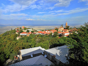Sighnaghi from Iza's Homestay