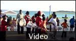 Drummers at the Beach Party