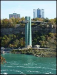 The bridge on the American side of the falls