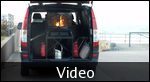 Keeping warm in a van