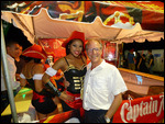 A Captain Morgan Rum Girl