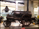 The very first Steam Locomotive