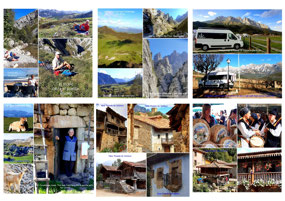 Picos de Europa collage