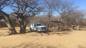 Camping in Khama