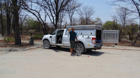 Dropping tyre pressure by half