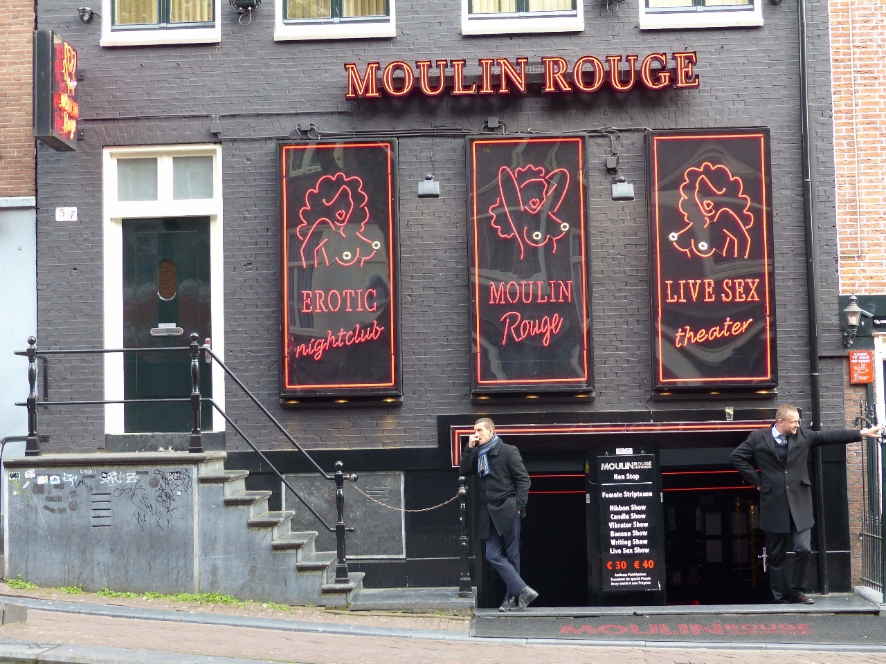 Central Amsterdam - From Dam to Red Light District