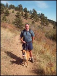 With Luke on the Apex Trail