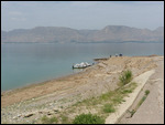 Speedboat Dock on Reservoir
