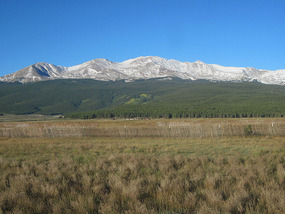 Mount Massive from Leadville