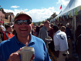 Celebrating Oktoberfest 2009