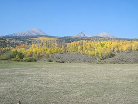Gore Range from North of Silverthorne