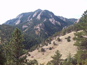 Flatirons Near Boulder