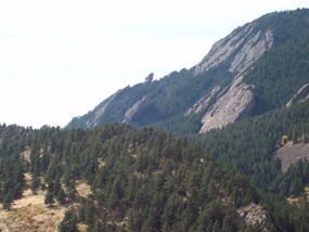 Flatirons Near Boulder
