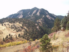 Flatirons Near Boulder