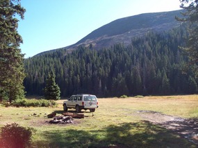 Warrenmobile in the Wet Mountains